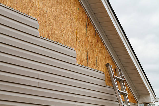 Professional Wood Siding technician working in Somerset, VA